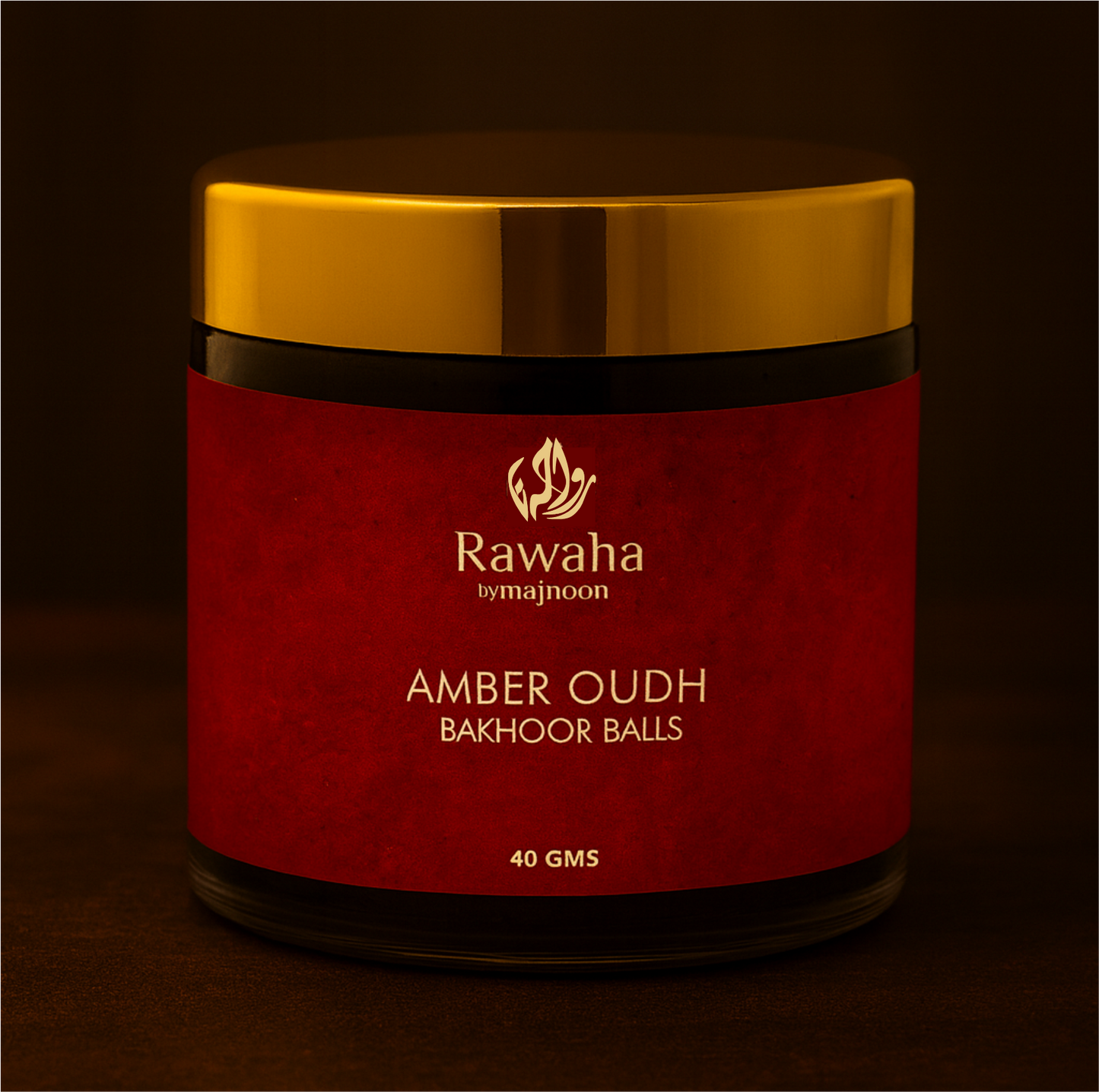 Amber Oudh Bakhoor Balls – Warm & Luxurious Aroma | Rawaha by Majnoon (40GMS)