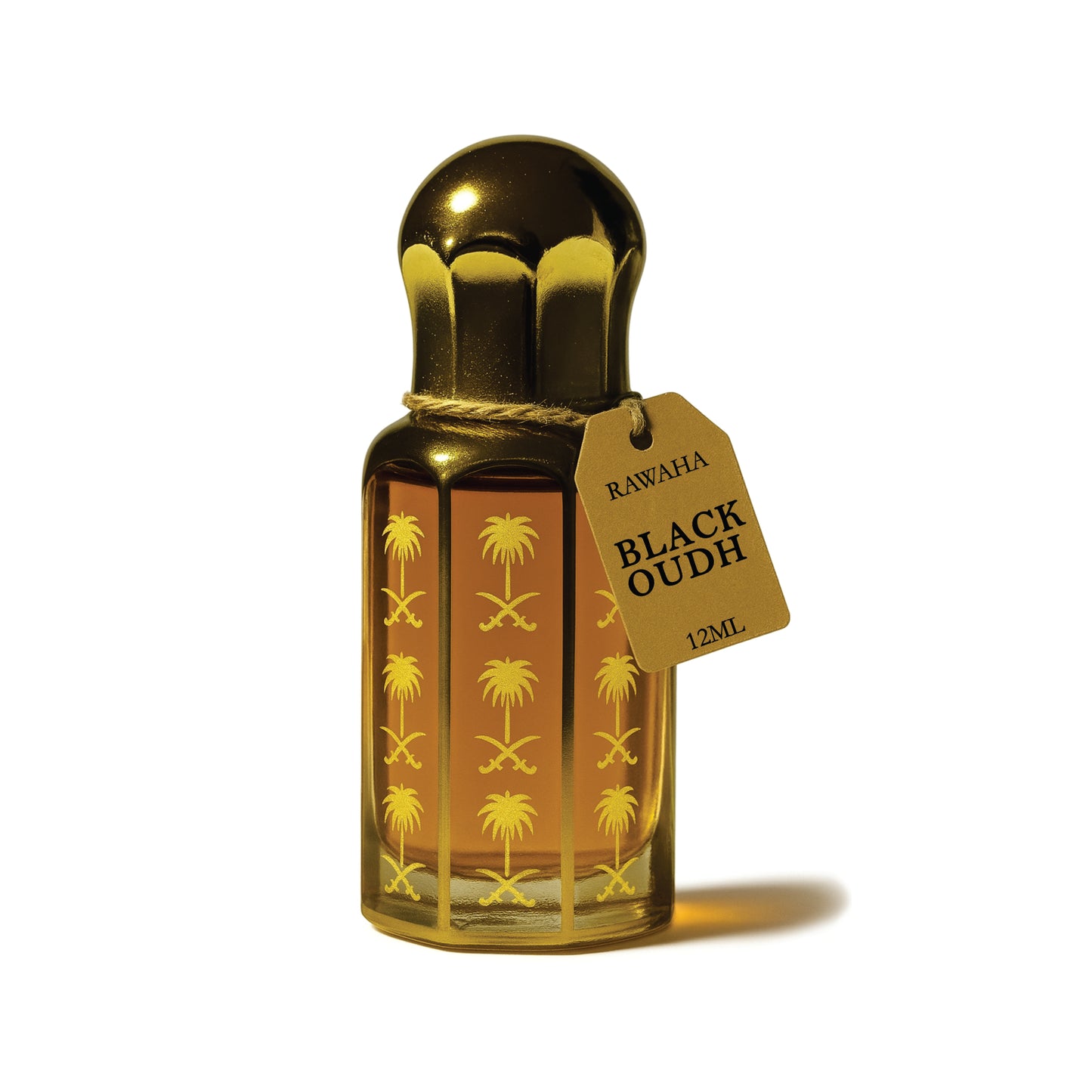 Black Oudh Roll On Attar 12 ml By Rawaha Alcohol Free
