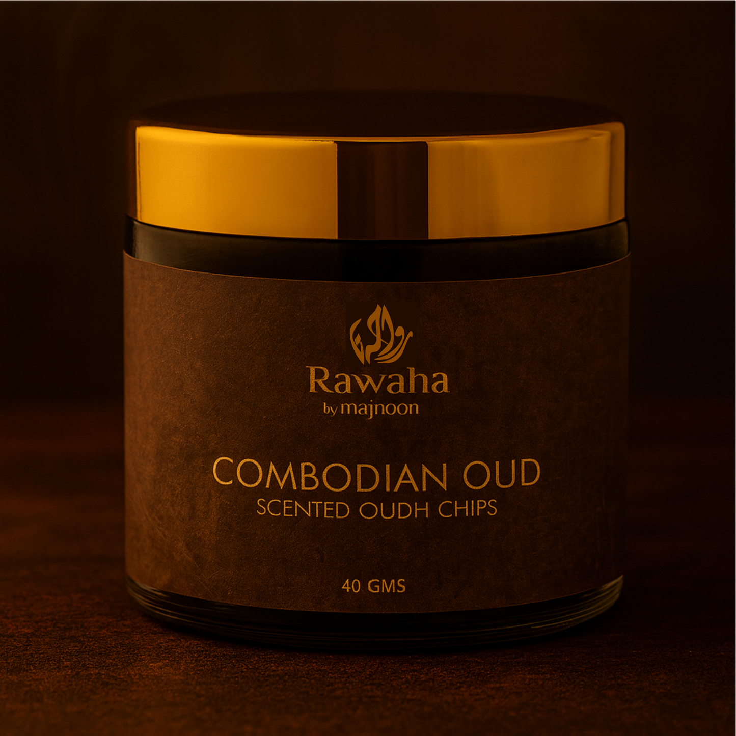 Cambodian Oud Scented Chips – Rich & Exotic Aroma | Rawaha by Majnoon (40GMS)