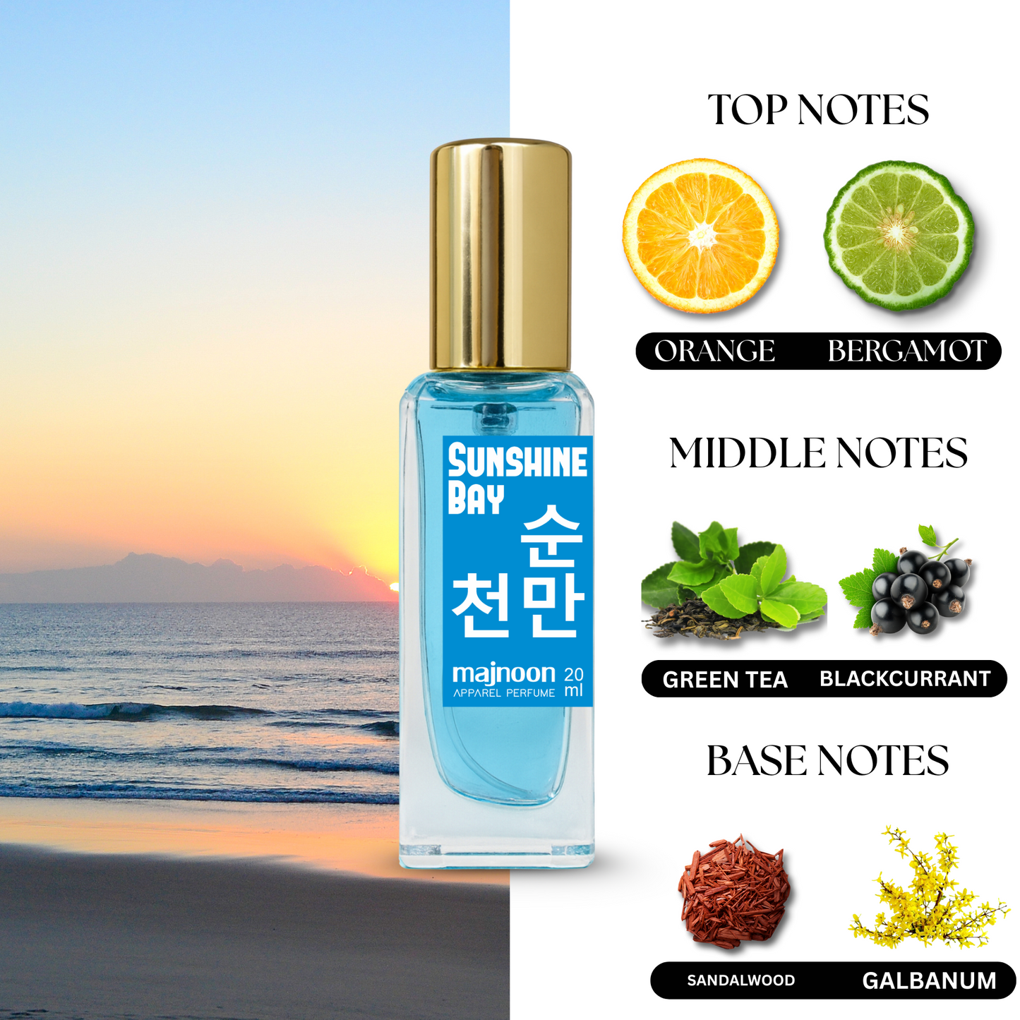 Korean Men Perfume Set | 4 Premium Perfumes (4 × 20ml) | Fresh, Fruity, Musk & Aquatic Scents for Men