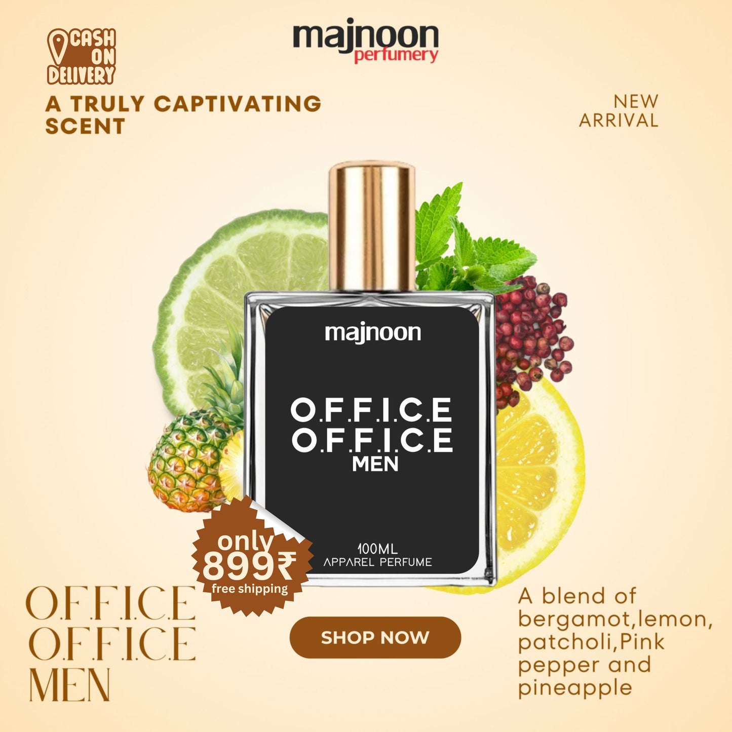 OFFICE OFFICE MEN 100 ML PERFUME