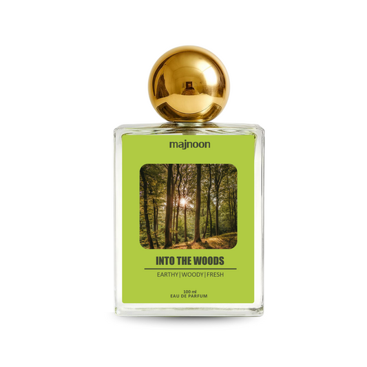 Into The Woods – Earthy Woody Fresh Perfume (100ml) by Majnoon Perfumery