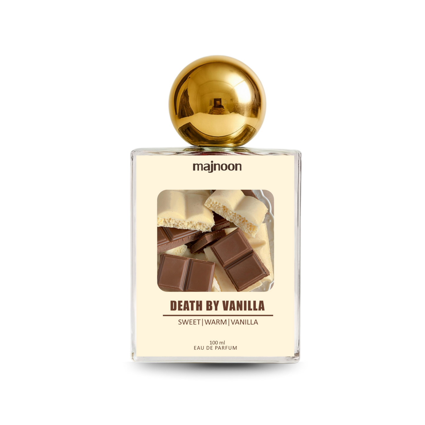 Death by Vanilla – Sweet Warm Vanilla Perfume (100ml) by Majnoon Perfumery