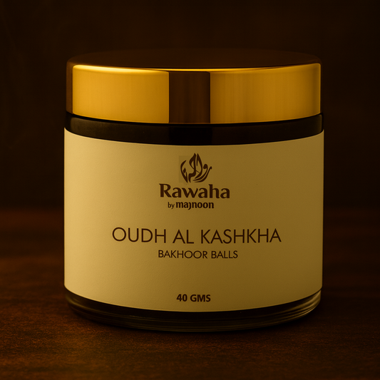 Oudh Al Kashkha Bakhoor Balls – Exotic Oriental Luxury | Rawaha by Majnoon (40GMS)