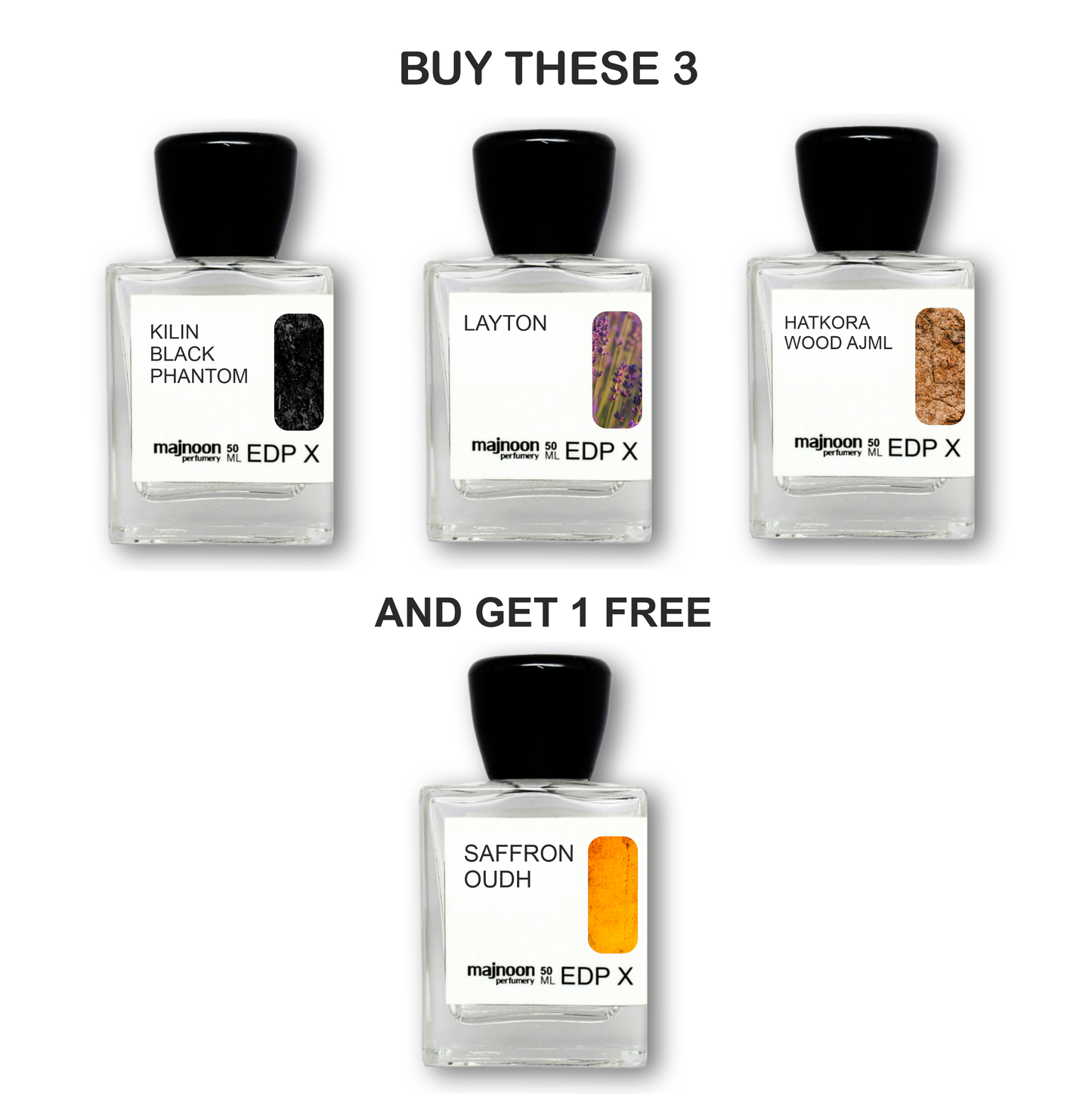 BUY 3 & GET 1 FREE