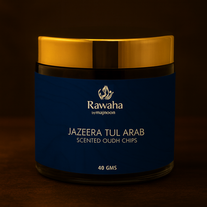 Jazeera Tul Arab Scented Chips – Mystical Arabian Aroma | Rawaha by Majnoon (40GMS)