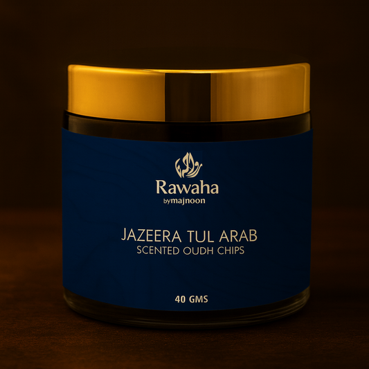 Jazeera Tul Arab Scented Chips – Mystical Arabian Aroma | Rawaha by Majnoon (40GMS)