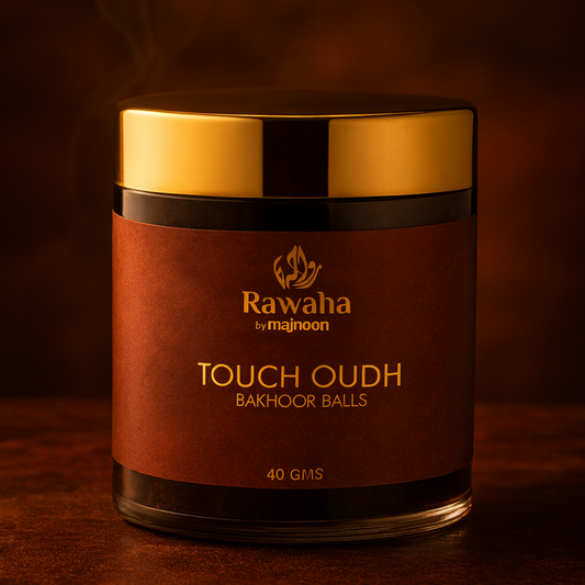 Touch Oudh Bakhoor Balls – Smooth Woody Luxury | Rawaha by Majnoon (40GMS)