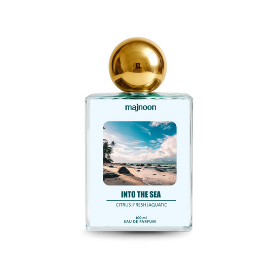 Into The Sea – Citrus Fresh Aquatic Perfume (100ml) by Majnoon Perfumery